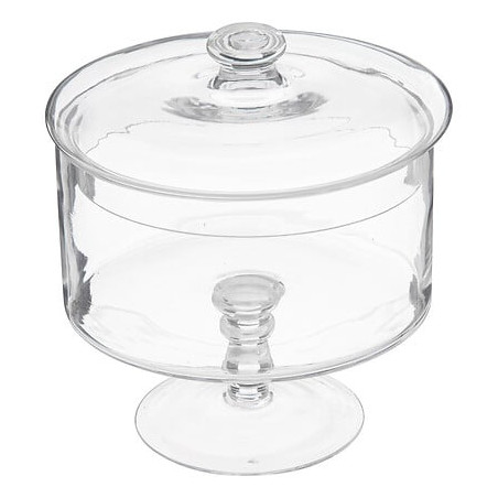 Bonbonnière en verre - Bocal à gateaux et bonbons - Cuisine