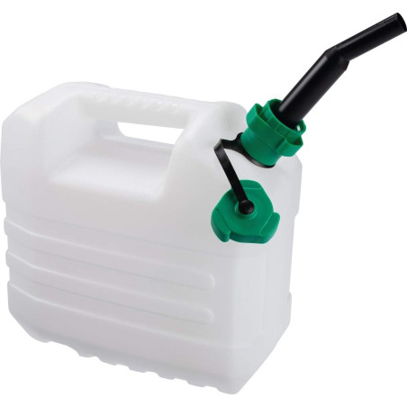 Jerrican 20 L - Bidon avec bouchon verseur et aérateur - Certifié Contact alimentaire