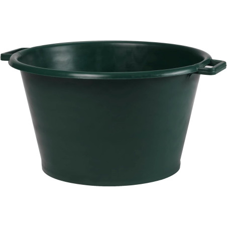 Baquet 50L rond D 56 x h 30 cm - Vert canada - Plastique recyclé - Origine France