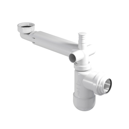 Siphon téléscopique Gain de Place extensible 20-30cm - Idéal robinetterie salle de bain vasque posée ou encastrée