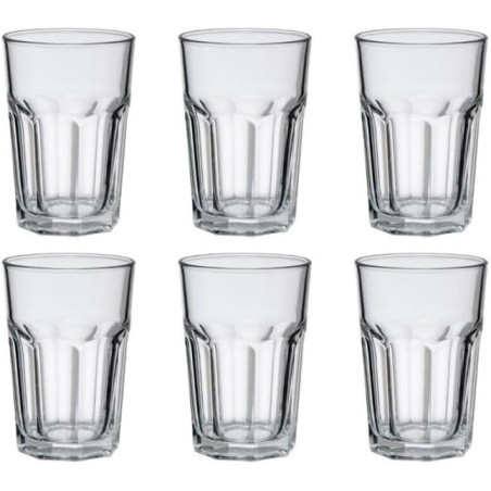 Lot de 6 Verres à Cocktails 35 cl - Mojito Smoothie Sodas Cocktails - 6 x 35 cL