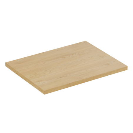 Plateau meuble sous vasque - L 60 x P 46 x H 2,5 cm - Caldera Clair