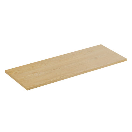 Plateau meuble sous vasque - L 120 x P 46 x H 2,5 cm - Caldera Clair