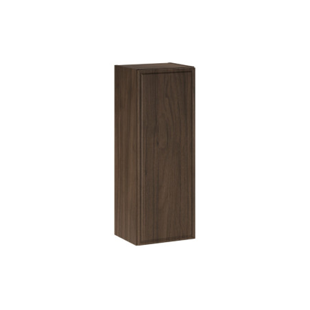 Cabinet de Salle de Bain à 1 porte - L 30 x P 18,5 x H 80 cm - Caldera Foncé