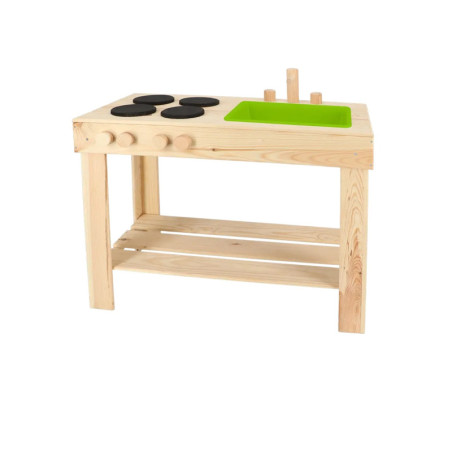 Cuisine d'Été en Bois pour Enfants S - Multi - 78 x 40,3 x H 71,8 cm