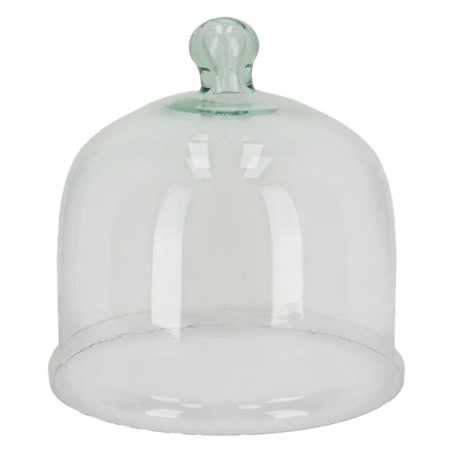 Cloche en Verre M - Transparent - 24,5 x 24,5 x H 24,8 cm