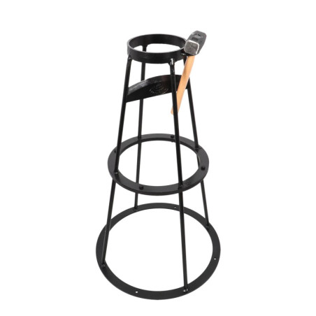 Fendeuse de Petit Bois d'Allumage, Set L - Noir - 54,6 x 54,6 x H 92,2 cm