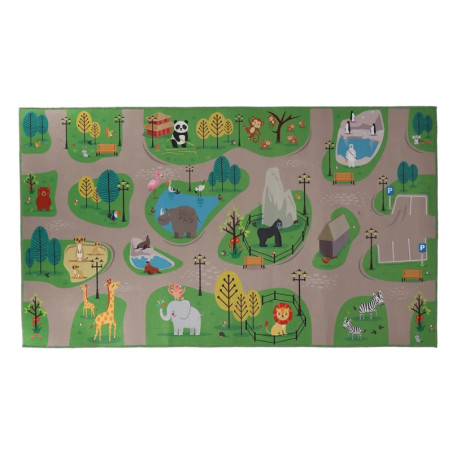 Tapis de Jeu d'Extérieur Zoo - Multi - 140 x 80 x H 0,5 cm
