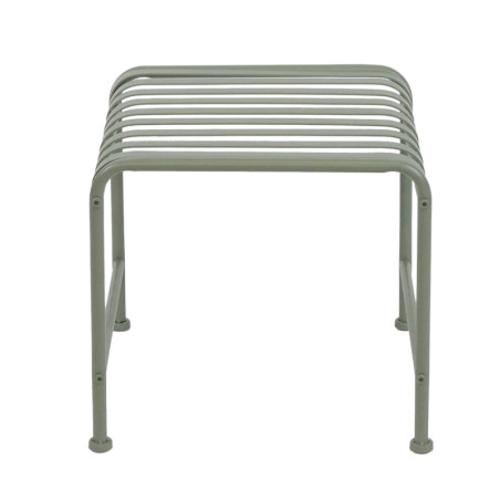 Table d'Appoint d'Extérieur - Vert Mat - 46,2 x 47 x H 41,6 cm