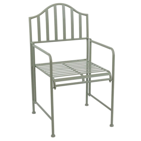Fauteuil d'Extérieur Pliable Vert - 52,7 x 56,7 x H 91,5 cm
