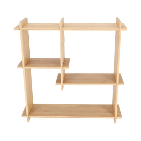 Etagère Murale d'Intérieur Carrée L - 55 x 15,2 x H 55 cm