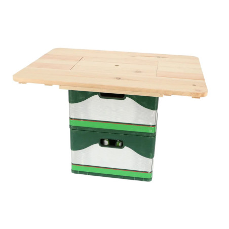 Plateau Naturel pour Caisses à Bière - Bois - 78 x 57,1 x H 7,4 cm