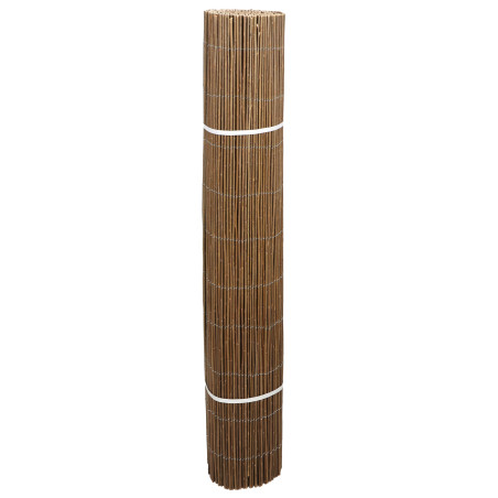 Brise-Vue en Bois de Saule 3 ml x 2 m pour Jardin Balcon Terrasse - Canisse Extérieur Flexible