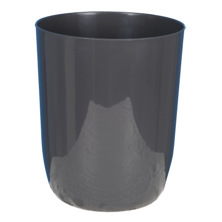 Pot orchidée Céram D12,5cm - H15cm - 1,4L - Gris - Fabrication Française