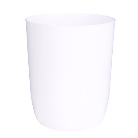 Pot orchidée Céram D12,5cm - H15cm - 1,4L - Blanc - Fabrication Française