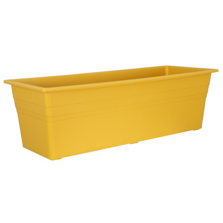 Pot de fleurs Ronda Jardinière 50cm - 9,6L - Jaune - Fabrication Française