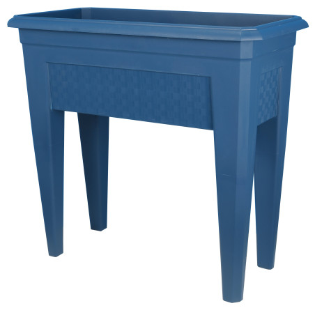 Bac sur pieds Grand Modèle L78cm - l39cm - H73cm - 64L - Bleu - Fabrication Française