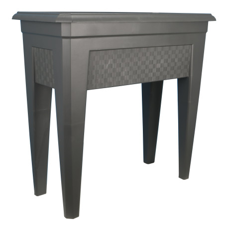 Bac sur pieds Petit Modèle L59,5cm - l33cm - H73,5cm - 42L - Gris - Fabrication Française