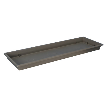 Plateau pour jardinière 40 cm - 36 x 16 x 3,1 cm - Gris - Fabrication Française