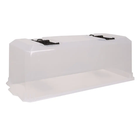 Couvercle de serre Iziserre 80 - 77 x 37 x H27 cm - Translucide - Fabrication Française