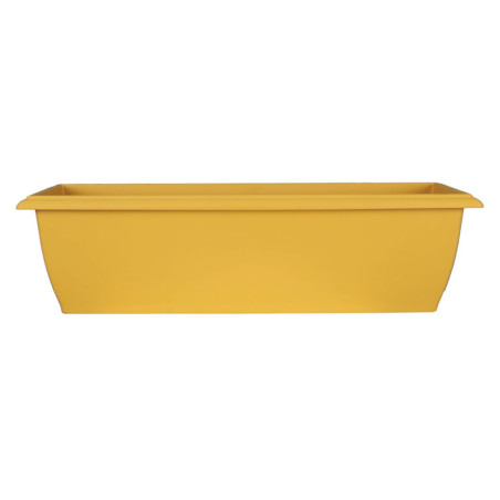 Jardinière Evolution Grande 84 cm - 82,5 x 23,5 x 18 cm - 22L - Jaune - Fabrication Française