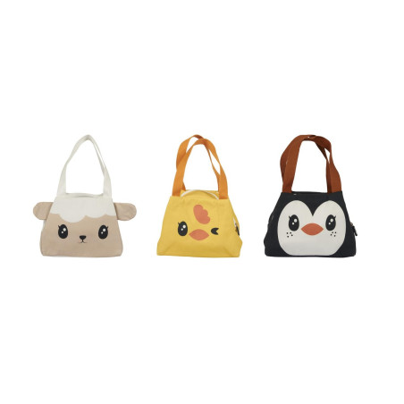 Lot de 3 Lunch Bags Isothermes Swiigo Friends 6 L - Animaux Kawaii Assortis