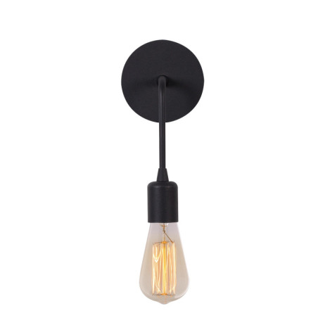 Applique murale Lampe Fer Noir - 6 x 12 cm - Style Industriel