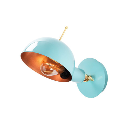 Applique murale Lampe Métal Cuivre - 23 x 20 cm - Style Moderne