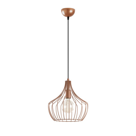 Suspension Luminaire Métal Cuivre - D27 cm - Style Industriel