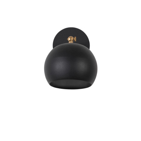 Applique murale Lampe Métal Noir - 15 x 28 cm - Douille E27 - Style Industriel