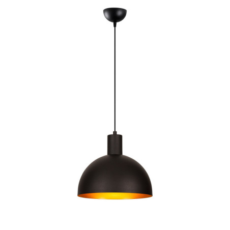 Suspension Luminaire Métal Noir - D30 cm - Style Industriel