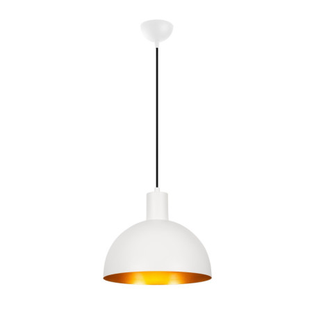 Suspension Luminaire Fer Or - D30 cm - Style Moderne