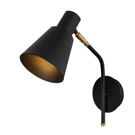 Applique murale Lampe Métal Noir - 36 x 40 cm - Style Industriel