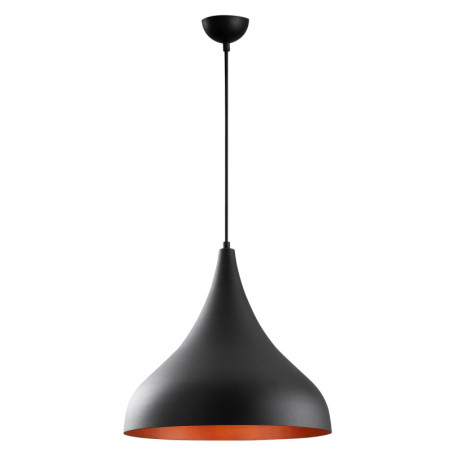 Suspension Luminaire Métal Noir - D41 cm - Style Industriel