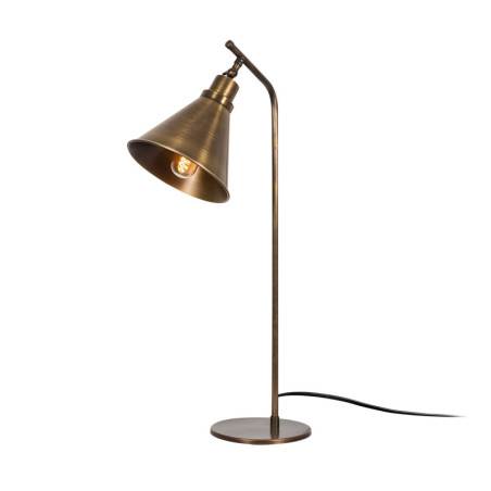 Lampe à poser Lampe de table Métal Cuivré - D28 cm - Douille E27 - Style Industriel