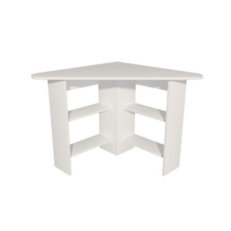 Bureau dangle Bois blanc - L80 x H73,8 x P80 cm - Moderne