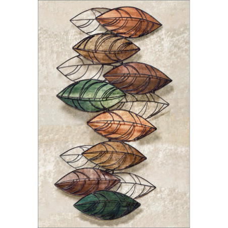 Tapis d'entrée Couloir Polyester multicolore - 80 x 150 cm - Antidérapant - Lavable en machine