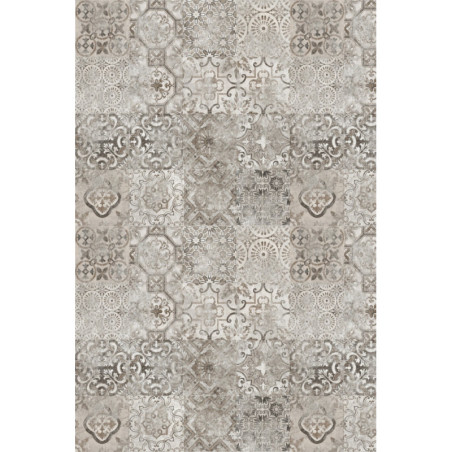 Tapis Multicolore - 180 × 280 cm - 100 % polyester - Dessous antidérapant