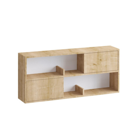 Console en bois MDF mélaminé décor chêne - Dimensions à compléter
