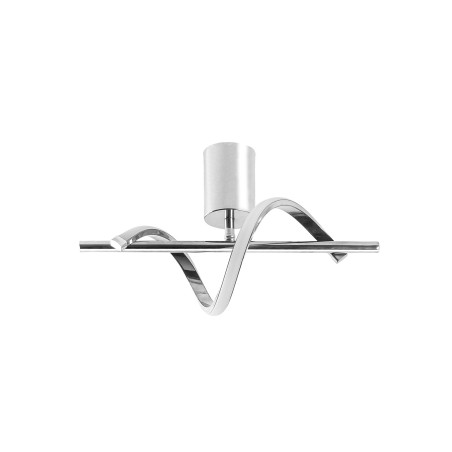 Suspension Luminaire en métal chromé - 33 x 10 x 7 cm - LED SMD 5W - IP20