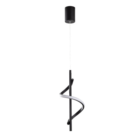 Suspension Luminaire en métal noir - 61 x 10 x 7 cm - LED SMD 9W - IP20