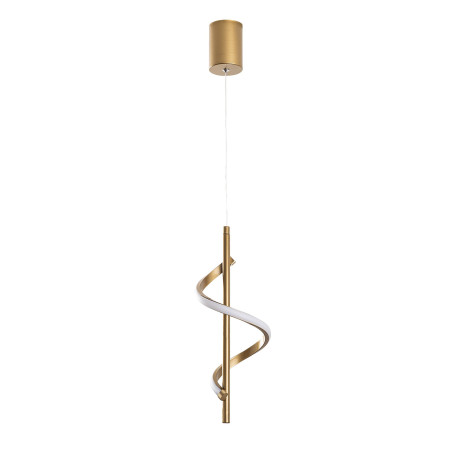 Suspension Luminaire en métal doré - 61 x 10 x 7 cm - LED SMD 9W - IP20