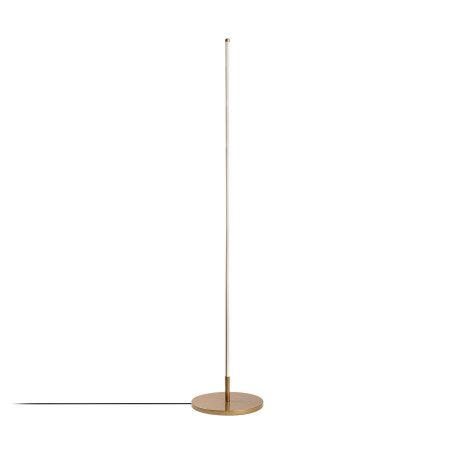 Lampadaire Lampe sur pied en métal doré - Ø 30 x H 153 cm - LED intégrée 36W 3000K - IP20