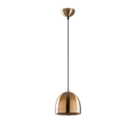 Suspension Luminaire en métal finition vintage - 17 x 17 x H 114 cm réglable - 1 x E27 Max 15W