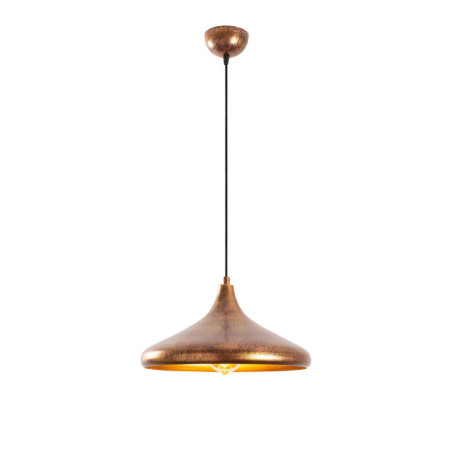 Suspension Luminaire en métal multicolore - 34 x 34 x H 119 cm - E27 Max 40W