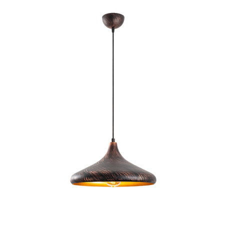Suspension Luminaire en métal multicolore - 34 x 34 x H 119 cm - E27 Max 40W