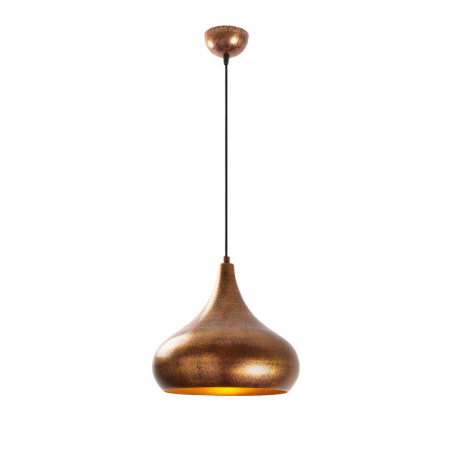 Suspension Luminaire en métal multicolore - 26 x 26 x H 128 cm - E27 Max 40W