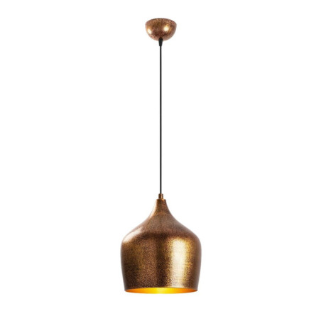 Applique murale Lampe en métal noir antique et verre - 15 x 27 x H 36 cm - 1 x E14 Max 15W - IP20