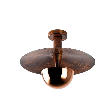 Suspension Luminaire en cuivre - Ø 38 x H 31 cm - 1 x G9 Max 8W - IP20