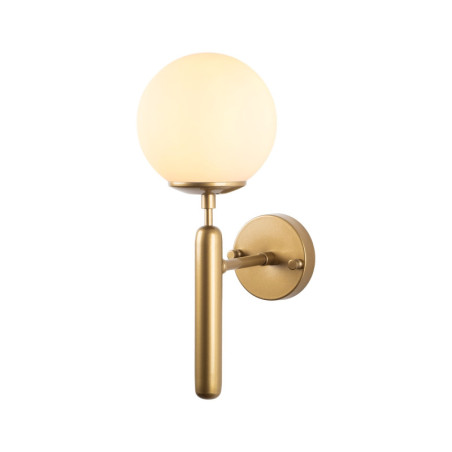 Applique murale Lampe miroir en métal doré - 28 x 12 x 16 cm - LED intégrée - IP20